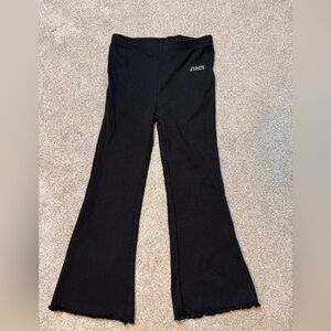 NWOT Juicy Couture Black Flared Kids Pants 4T